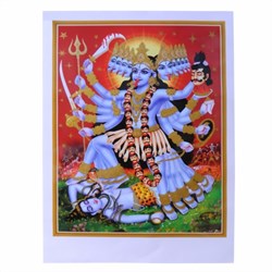 Bild von Imagen/ lámina Kali Mahakali 50 x 70 cm

