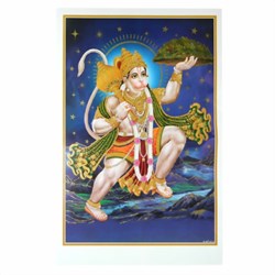 Bild von Imagen/ lámina Hanuman 92 x 62 cm
