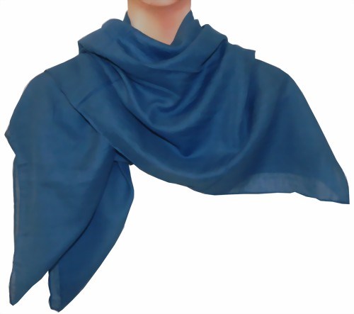 Bild von Fazzoletto 100% cotone blu chiaro
