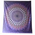 Bild von Tagesdecke Paisley Mandala grau lila pink, Bild 1