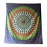 Bild von Tagesdecke Paisley Mandala blau grün rot, Bild 1