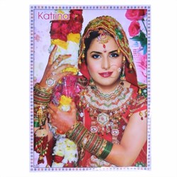 Bild von Poster Katrina Kaif Blumen Bollywood Star
