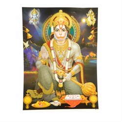 Bild von Imagen/ lámina Hanuman 30x40cm
