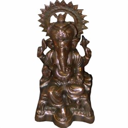 Bild von Statuetta Ganesha bronzata 55 cm

