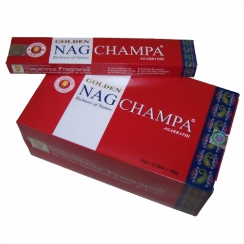 Bild von 180g varillas de incienso Golden Nag Champa