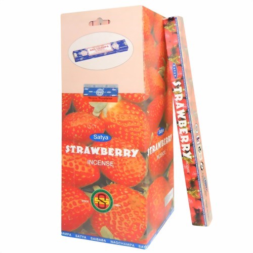 Bild von 250g varillas de incienso Strawberry fresa