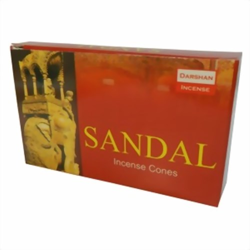 Bild von 120 conos de incienso Sandal madera de sándalo pack
