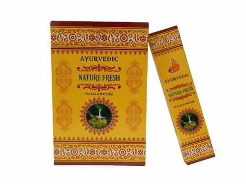 Bild von 180g Ayurvedic Nature Fresh Masala Incense Räucherstäbchen