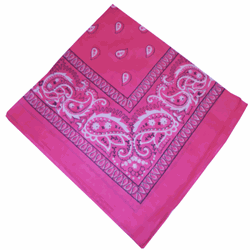 Bild von Bandana pink in puro morbido cotone
