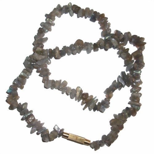 Bild von Collana splitter in pietre di Labradorite
