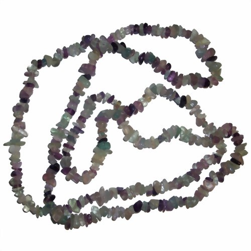 Bild von Collana splitter in pietra Fluorite
