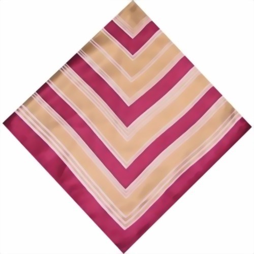 Bild von Foulard quadri rosso beige
