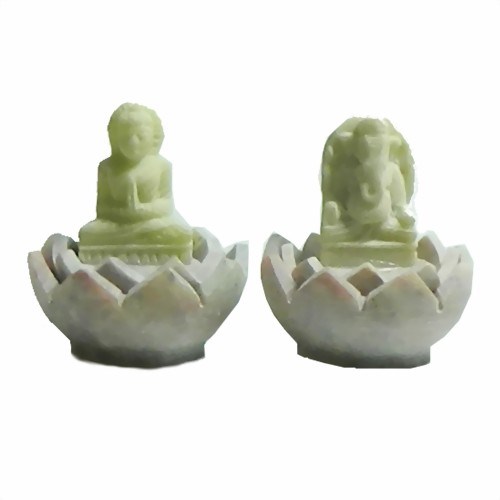 Bild von Räucherstäbchenhalter Buddha Ganesha Speckstein