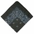 Bild von Bandana schwarz Baumwolle blau-weißer Druck 10er Pack, Bild 1