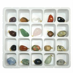 Bild von Piedras semipreciosas 20 gemas colgantes
