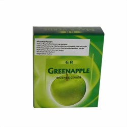 Bild von 10 Green Apple Grüner Apfel Räucherkegel
