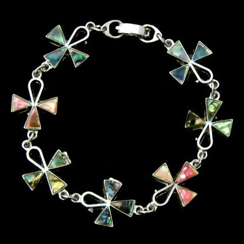 Bild von Armkette Ankhkreuz Seeopal
