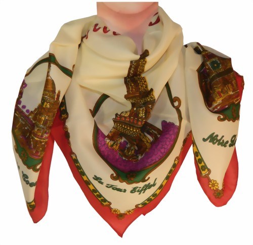 Bild von Foulard monumenti parigini
