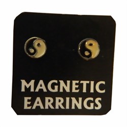 Bild von Magnetische Ohrringe Yin Yang
