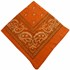 Bild von Bandana orange Nickituch Paisley-Muster , Bild 1