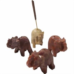 Bild von Räucherstäbchenhalter 4er Set Babyelefanten