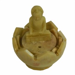 Bild von Räucherstäbchenhalter Buddha im Lotus