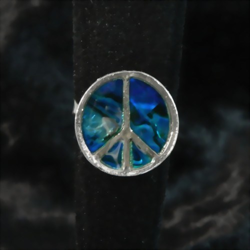 Bild von Anello Opale marina Peace
