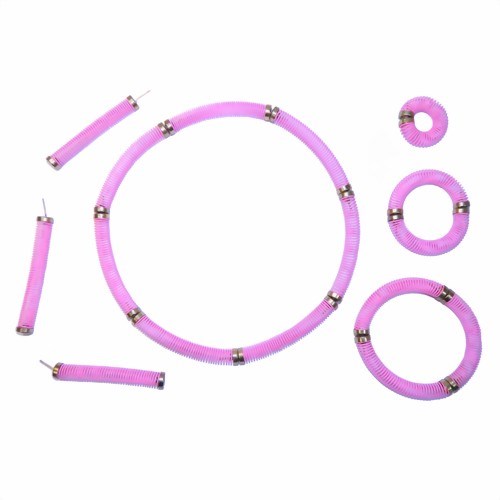 Bild von Set 12 pz. Spinotti a molla colore rosa
