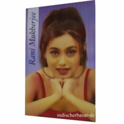 Bild von Poster Bollywood Rani Mukherjee mani sotto al mento
