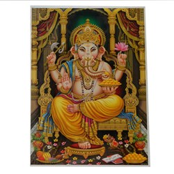 Bild von Bild Ganesha 100 x 70 cm