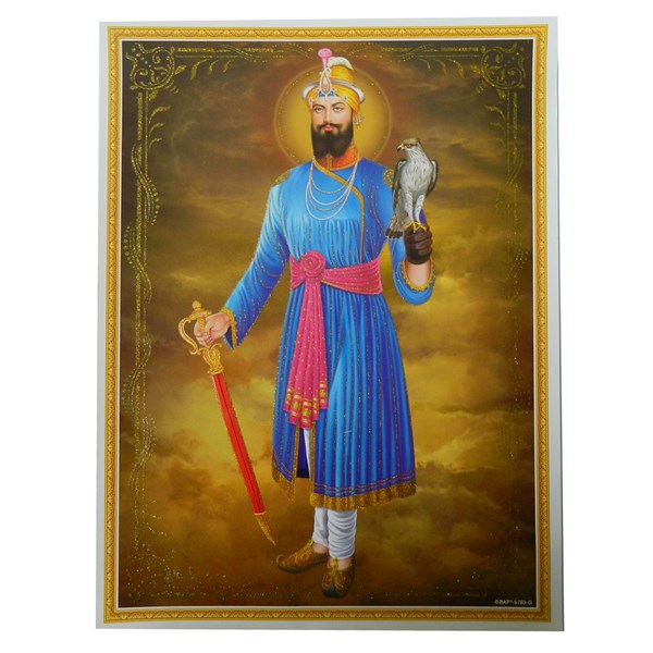 Bild von Bild Guru Govind Singh 30 x 40 cm